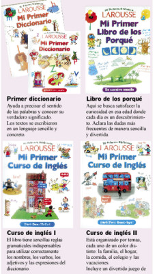 A aprender con 'Mi Primera Biblioteca Larousse’’