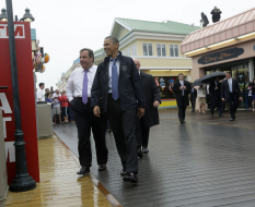 Obama a damnificados de Sandy: 'Ustedes son más fuerte que la tormenta'