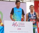 El hondureño Walberto Méndez y el guatemalteco José González lideran la Maratón Internacional de LA PRENSA.
