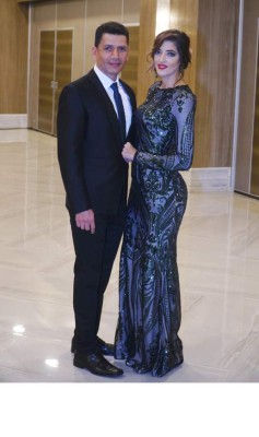 Brindis por el nuevo matrimonio