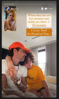 ¡Emme está triste! El llanto de la hija de Jennifer López tras la separación de su madre con Alex Rodríguez