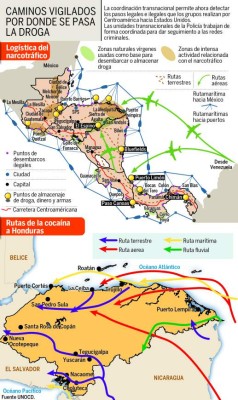 Honduras: unidad especial va tras traficantes de personas