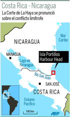 CIJ ordena a Nicaragua detener dragado en el río San Juan