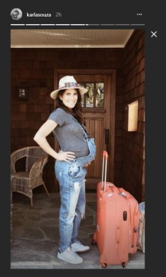 Karla Souza ya dio a luz