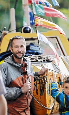 Hombre recorre el mundo en 13 años