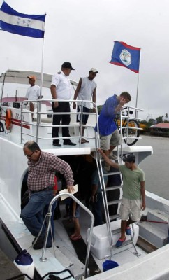 El mar los salvó, dicen pescadores hondureños que naufragaron