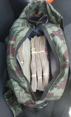 Incautan más de 100,000 dólares a un guatemalteco y un hondureño