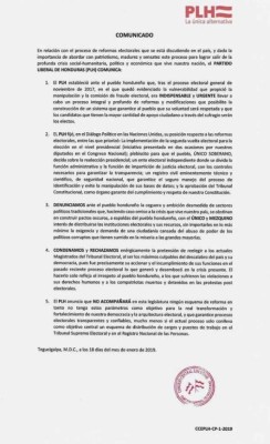 Bancada liberal apoyará segunda vuelta electoral