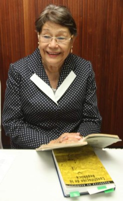 Nacionalistas preparan un homenaje póstumo a doña Irma de Fortín