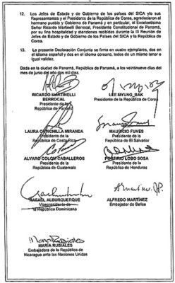 Ratifican a Honduras como miembro del Sica
