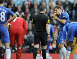 La mordida de Luis Suárez a Ivanovic