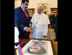 El Papa y Maduro analizan crisis política