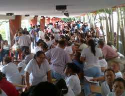 Enfermos reemplazan a aseadores en hospital Rivas de San Pedro Sula