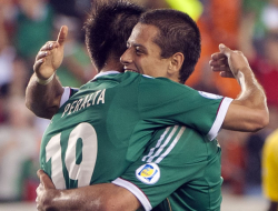 México aplastó a Guyana y mantuvo el invicto de su grupo