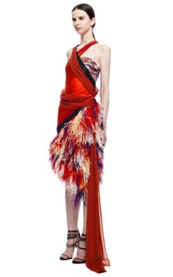 Plumas para lucir en Navidad