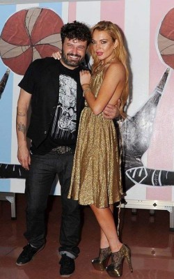 Zapata, el pintor amante de Lindsay Lohan