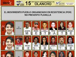 Posición oficial en papeleta Liberal.