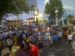 Iglesias ceibeñas claman por la paz