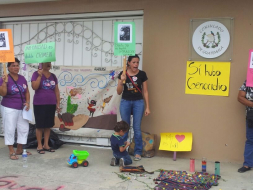 Protestan por anulación de sentencia contra Ríos Montt en San Pedro Sula