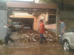 Honduras: Lluvia causa daños en varias zonas de Tegucigalpa