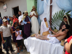 Copán revive el Viacrucis