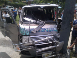 Accidente de rapidito deja ocho heridos