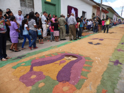 Copán revive el Viacrucis