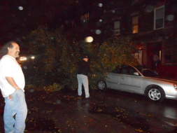 Unos 200,000 catrachos sintieron furia de Sandy