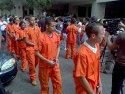 Campesinos del Bajo Aguán protestan contra la impunidad