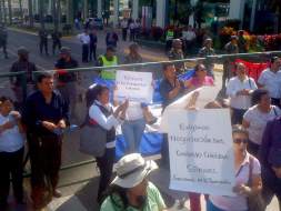 Empleados Públicos continúan con protestas en Honduras
