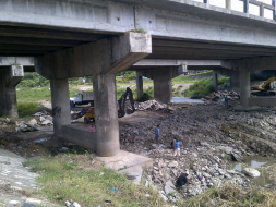 Inician reparación de puente en Choloma