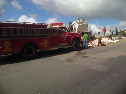 Un muerto y dos heridos en accidente en Copán