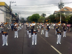 Ceibeños conmemoran en Honduras 190 años de independencia