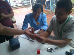 Sampedranos conmemoran el Día Mundial de la Diabetes