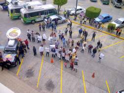 Abarrotado el RNP en San Pedro Sula.