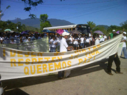 Con caminata piden cese de la violencia en Jutiapa