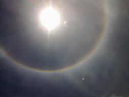 Honduras: Fenómeno solar sorprende a sampedranos