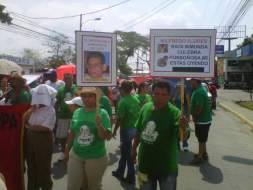 Marcha del Día del Trabajo fue politizada por zelayistas