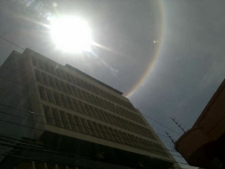 Honduras: Fenómeno solar sorprende a sampedranos