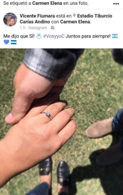 Carmen Boquín oficializa y da detalles de su compromiso