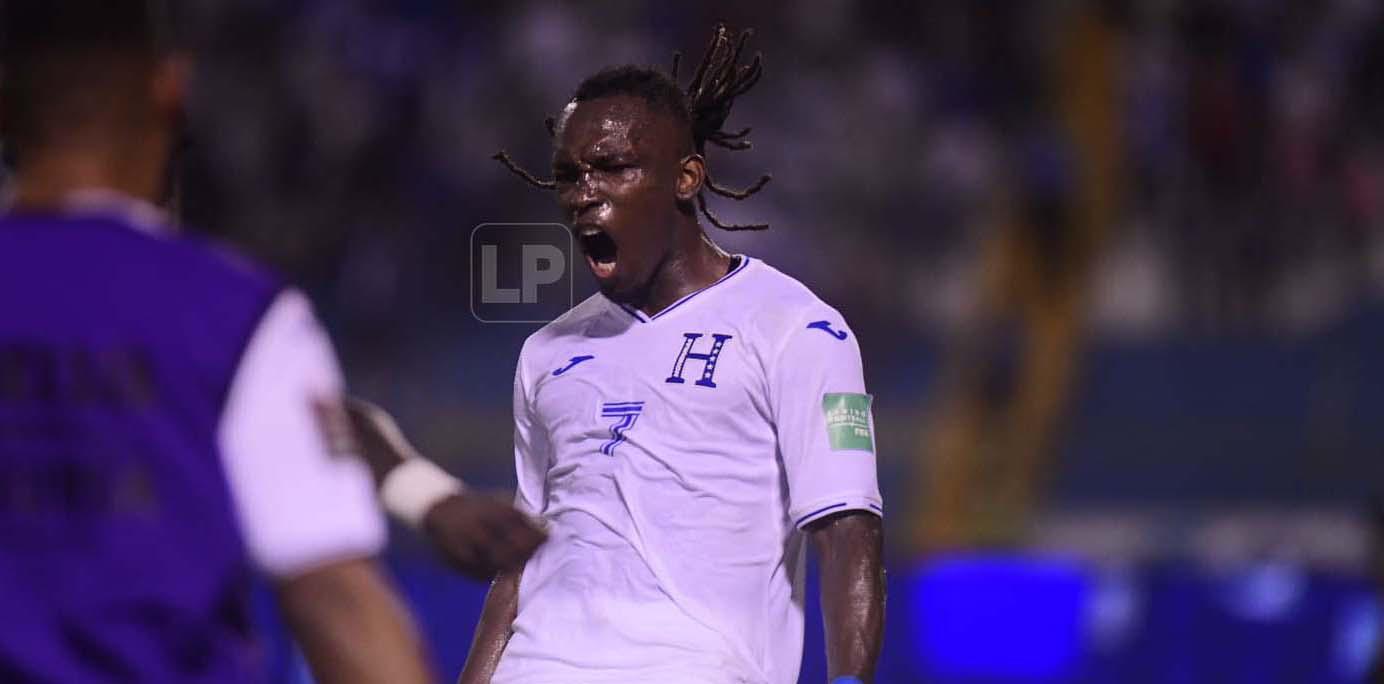 Alberth Elis gritó a todo pulmón lo que era el primer gol en el Honduras vs Panamá.