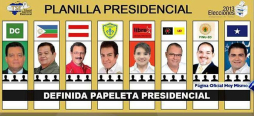 Candidatos, satisfechos con sus puestos en la papeleta electoral