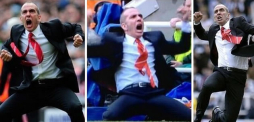 Di Canio celebró 'a lo Mourinho' su primer triunfo con el Sunderland