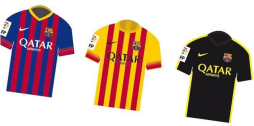 La tercera equipación del Barcelona será color negro