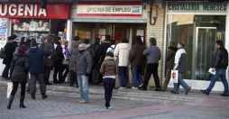 Los desempleados en España alcanzan los seis millones