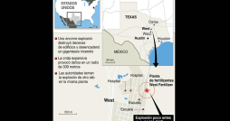 Explosión en planta de Texas es un 'escenario de pesadilla'