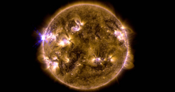 El sol emite su mayor erupción en el año