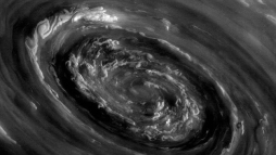 La foto de la supertormenta en Saturno