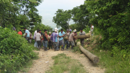 Al fin tienen energía en aldea Buena Vista de San Antonio de Cortés