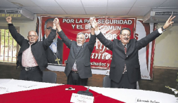 Precandidatos liberales firman proclama
